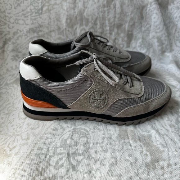 Tory Burch Logo Sawtooth Women's Multicolor Sneakers size 8.5 - Picture 3 of 16